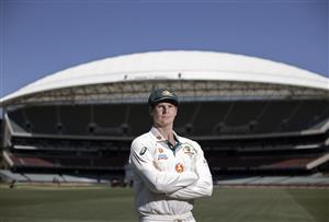 ADELAIDE, AUSTRALIA - DECEMBER 15: Steve Smith of Australia poses before an Australian Nets Session at Adelaide Oval on December 15, 2020 in Adelaide, Australia. (Photo by Ryan Pierse/Getty Images)