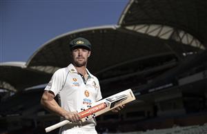 ADELAIDE, AUSTRALIA - DECEMBER 15: Travis Head of Australia poses before an Australian Nets Session at Adelaide Oval on December 15, 2020 in Adelaide, Australia. (Photo by Ryan Pierse/Getty Images)
