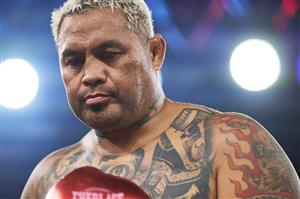 SYDNEY, AUSTRALIA - DECEMBER 16: Mark Hunt is pictured in his fight against Paul Gallen during the Main Event fight prior to the light-middleweight World Title elimination bout between Tim Tszyu and Bowyn Morgan at Bankwest Stadium on December 16, 2020 in Sydney, Australia. (Photo by Brett Hemmings/Getty Images)