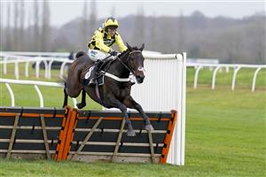 NEWBURY, ENGLAND - DECEMBER 16: Nico de Boinville riding Lecale's Article clear the last to win The BoscaSports The Retail Bookmakers Choice Maiden Hurdle at Newbury Racecourse on December 16, 2020 in Newbury, England. Owners and a limited number of the public are allowed to attend the meeting due to the Coronavirus pandemic. (Photo by Alan Crowhurst/Getty Images)