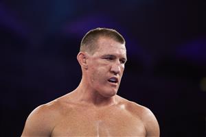 SYDNEY, AUSTRALIA - DECEMBER 16: Paul Gallen is pictured in his fight against Mark Hunt during the Main Event fight prior to the light-middleweight World Title elimination bout between Tim Tszyu and Bowyn Morgan at Bankwest Stadium on December 16, 2020 in Sydney, Australia. (Photo by Brett Hemmings/Getty Images)