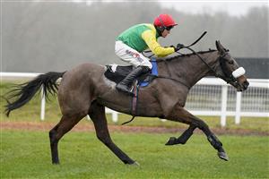 NEWBURY, ENGLAND - DECEMBER 16: Robbie Power riding Magic Of Light clear the last to win ThePertemps Network Mares' Chase at Newbury Racecourse on December 16, 2020 in Newbury, England. Owners and a limited number of the public are allowed to attend the meeting due to the Coronavirus pandemic. (Photo by Alan Crowhurst/Getty Images)