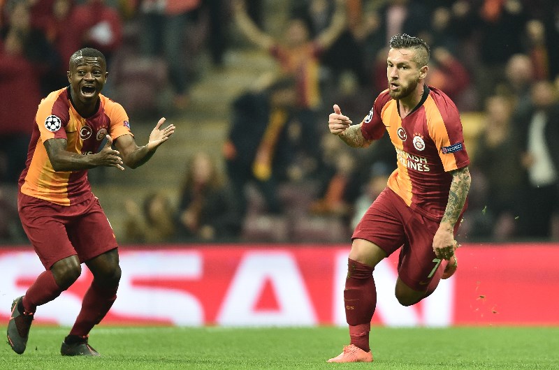 Galatasaray celebrate