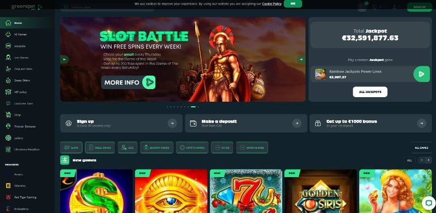 Greenspin Bet Casino