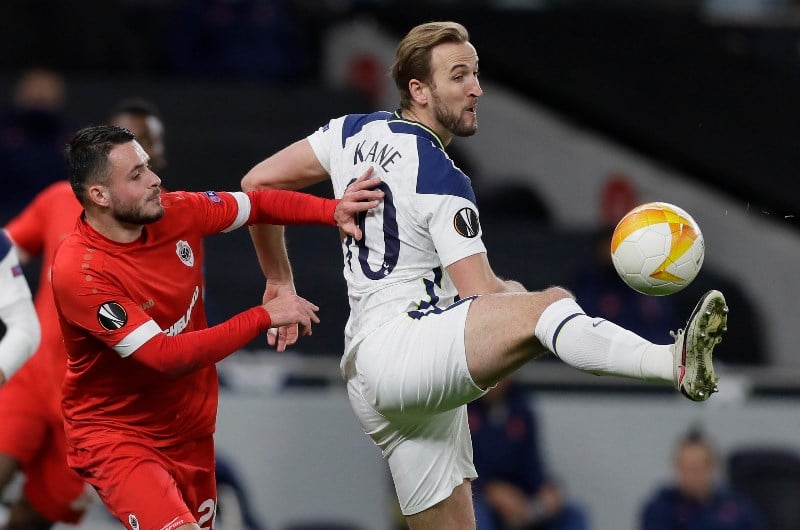 tottenham europa league harry kane