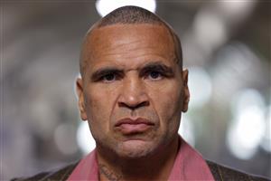 MELBOURNE, AUSTRALIA - DECEMBER 18: Anthony Mundine poses for a photo during the media opportunity at Doherty's City Gym on December 18, 2020 in Melbourne, Australia. (Photo by Jonathan DiMaggio/Getty Images)
