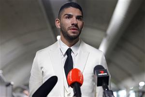 MELBOURNE, AUSTRALIA - DECEMBER 18: Michael Zerafa speaks during the media opportunity at Doherty's City Gym on December 18, 2020 in Melbourne, Australia. (Photo by Jonathan DiMaggio/Getty Images)