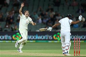ADELAIDE, AUSTRALIA - DECEMBER 17: Cameron Green of Australia appeals unsuccessfully for a wicket during day one of the First Test match between Australia and India at Adelaide Oval on December 17, 2020 in Adelaide, Australia. (Photo by Cameron Spencer/Getty Images)