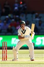 ADELAIDE, AUSTRALIA - DECEMBER 18: Marnus Labuschagne of Australia bats during day two of the First Test match between Australia and India at Adelaide Oval on December 18, 2020 in Adelaide, Australia. (Photo by Ryan Pierse/Getty Images)