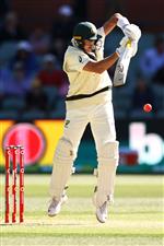 ADELAIDE, AUSTRALIA - DECEMBER 18: Marnus Labuschagne of Australia bats during day two of the First Test match between Australia and India at Adelaide Oval on December 18, 2020 in Adelaide, Australia. (Photo by Ryan Pierse/Getty Images)