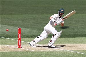 ADELAIDE, AUSTRALIA - DECEMBER 18: Matthew Wade of Australia bats during day two of the First Test match between Australia and India at Adelaide Oval on December 18, 2020 in Adelaide, Australia. (Photo by Ryan Pierse/Getty Images)