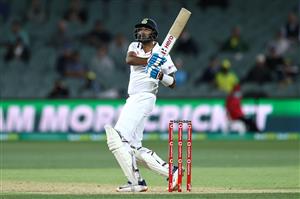 ADELAIDE, AUSTRALIA - DECEMBER 17: Ravichandran Ashwin of India plays a shot during day one of the First Test match between Australia and India at Adelaide Oval on December 17, 2020 in Adelaide, Australia. (Photo by Cameron Spencer/Getty Images)