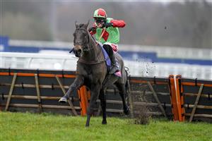 ASCOT, ENGLAND - DECEMBER 18: Richard Johnson riding Everglow clear the last to win The Sky Bet Money Back As Cash Maiden Hurdle at Ascot Racecourse on December 18, 2020 in Ascot, England. Owners are allowed to attend if they have a runner at the meeting otherwise racing remains behind closed doors to the public due to the Coronavirus pandemic. (Photo by Alan Crowhurst/Getty Images)