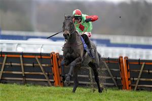 ASCOT, ENGLAND - DECEMBER 18: Richard Johnson riding Everglow clear the last to win The Sky Bet Money Back As Cash Maiden Hurdle at Ascot Racecourse on December 18, 2020 in Ascot, England. Owners are allowed to attend if they have a runner at the meeting otherwise racing remains behind closed doors to the public due to the Coronavirus pandemic. (Photo by Alan Crowhurst/Getty Images)