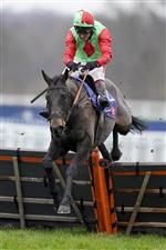 ASCOT, ENGLAND - DECEMBER 18: Richard Johnson riding Everglow clear the last to win The Sky Bet Money Back As Cash Maiden Hurdle at Ascot Racecourse on December 18, 2020 in Ascot, England. Owners are allowed to attend if they have a runner at the meeting otherwise racing remains behind closed doors to the public due to the Coronavirus pandemic. (Photo by Alan Crowhurst/Getty Images)