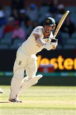 ADELAIDE, AUSTRALIA - DECEMBER 18: Travis Head of Australia bats during day two of the First Test match between Australia and India at Adelaide Oval on December 18, 2020 in Adelaide, Australia. (Photo by Ryan Pierse/Getty Images)