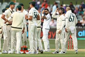 ADELAIDE, AUSTRALIA - DECEMBER 17: Virat Kohli of India looks on after the dismissal of Cheteshwar Pujara of India during day one of the First Test match between Australia and India at Adelaide Oval on December 17, 2020 in Adelaide, Australia. (Photo by Ryan Pierse/Getty Images)
