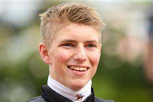 MELBOURNE, AUSTRALIA - DECEMBER 19: Campbell Rawiller after riding Defiant Dancer to win Race 7, the Furphy Festive Season Sprint, during Melbourne Racing at Flemington Racecourse on December 19, 2020 in Melbourne, Australia. (Photo by Vince Caligiuri/Getty Images)