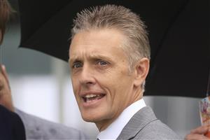 SYDNEY, AUSTRALIA - DECEMBER 19: Mark Newnham looks on after winning race 4 the Schembrae’s @Blueberry Hills Handicap with Gone Bye during Sydney Racing at Royal Randwick Racecourse on December 19, 2020 in Sydney, Australia. (Photo by Mark Evans/Getty Images)