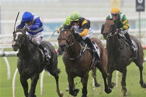 SYDNEY, AUSTRALIA - DECEMBER 19: Rachel King on Our Bellagio Miss wins race 7 the City Tattersalls Club Handicap during Sydney Racing at Royal Randwick Racecourse on December 19, 2020 in Sydney, Australia. (Photo by Mark Evans/Getty Images)