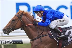 SYDNEY, AUSTRALIA - DECEMBER 19: Kerrin McEvoy on Paulele wins race 1 the Precise Air Handicap during Sydney Racing at Royal Randwick Racecourse on December 19, 2020 in Sydney, Australia. (Photo by Mark Evans/Getty Images)