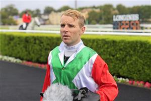 SYDNEY, AUSTRALIA - DECEMBER 19: Tommy Berry looks on after winning race 6 The Ranvet Handicap with Saigon during Sydney Racing at Royal Randwick Racecourse on December 19, 2020 in Sydney, Australia. (Photo by Mark Evans/Getty Images)