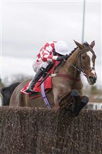 SUNBURY, ENGLAND - DECEMBER 26: Adam Wedge riding Killer Clown clear the last to win The Play Ladbrokes 5-A-Side On Football Novices' Limited Handicap Chase at Kempton Park Racecourse on December 26, 2020 in Sunbury, England. Owners are allowed to attend if they have a runner at the meeting otherwise racing remains behind closed doors to the public due to the Coronavirus pandemic. (Photo by Alan Crowhurst/Getty Images)