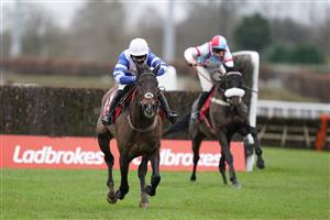 SUNBURY, ENGLAND - DECEMBER 26: Bryony Frost riding Frodon clear the last to win The Ladbrokes King George VI Chase at Kempton Park Racecourse on December 26, 2020 in Sunbury, England. Owners are allowed to attend if they have a runner at the meeting otherwise racing remains behind closed doors to the public due to the Coronavirus pandemic. (Photo by Alan Crowhurst/Getty Images)