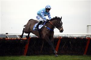 CATTERICK, ENGLAND - DECEMBER 28: Mick Maestro ridden by Charlie Todd on their way to winning the Sky Bet Money Back As Cash Handicap Hurdle at Catterick Racecourse on December 28, 2020 in Catterick, England. (Photo by Pool/Getty Images)
