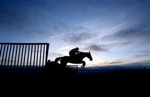 CATTERICK, ENGLAND - DECEMBER 28: Action from the Tim Davenport One That Got Away Handicap Hurdle at Catterick Racecourse on December 28, 2020 in Catterick, England. (Photo by Tim Goode - Pool / Getty Images)