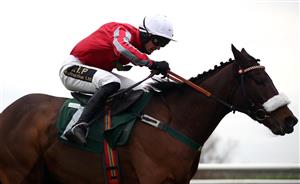 CATTERICK, ENGLAND - DECEMBER 28: South Terrace ridden by Thomas Dowson on their way to winning the Sky Bet Extra Places Every Day Maiden Hurdle on December 28, 2020 in Catterick, England. (Photo by Tim Goode - Pool / Getty Images)