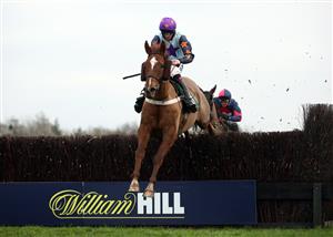 CATTERICK, ENGLAND - DECEMBER 28: Relkadam ridden by Nathan Moscrop on their way to winning the SkyBet Britain's Most Popular Online Bookmaker Conditional Jockeys' Handicap Chase at Catterick Racecourse on December 28, 2020 in Catterick, England. (Photo by Tim Goode - Pool / Getty Images)