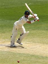 MELBOURNE, AUSTRALIA - DECEMBER 28: Matthew Wade of Australia bats during day three of the Second Test match between Australia and India at Melbourne Cricket Ground on December 28, 2020 in Melbourne, Australia. (Photo by Robert Cianflone/Getty Images)