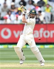 MELBOURNE, AUSTRALIA - DECEMBER 28: Matthew Wade of Australia bats during day three of the Second Test match between Australia and India at Melbourne Cricket Ground on December 28, 2020 in Melbourne, Australia. (Photo by Quinn Rooney/Getty Images)