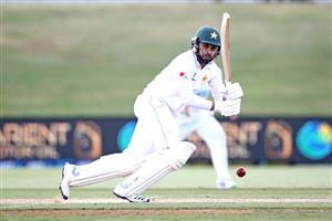 TAURANGA, NEW ZEALAND - DECEMBER 28: Faheem Ashraf
of Pakistan bats during day three of the First Test match in the series between New Zealand and Pakistan at Bay Oval on December 28, 2020 in Tauranga, New Zealand. (Photo by Phil Walter/Getty Images)
