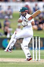 TAURANGA, NEW ZEALAND - DECEMBER 28: Mohammad Rizwan
of Pakistan bats during day three of the First Test match in the series between New Zealand and Pakistan at Bay Oval on December 28, 2020 in Tauranga, New Zealand. (Photo by Phil Walter/Getty Images)