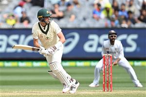 MELBOURNE, AUSTRALIA - DECEMBER 28: Pat Cummins of Australia bats during day three of the Second Test match between Australia and India at Melbourne Cricket Ground on December 28, 2020 in Melbourne, Australia. (Photo by Quinn Rooney/Getty Images)