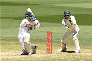 MELBOURNE, AUSTRALIA - DECEMBER 29: Ajinkya Rahane of India bats during day four of the Second Test match between Australia and India at Melbourne Cricket Ground on December 29, 2020 in Melbourne, Australia. (Photo by Quinn Rooney/Getty Images)