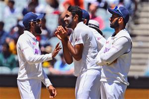 India & Australia in action during day four of the Second Test match between Australia and India at Melbourne Cricket Ground on December 29, 2020 in Melbourne, Australia. (Getty)