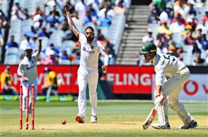 Ravichandran Ashwin of India celebrates the wicket of Josh Hazelwood during day four of the Second Test match between Australia and India at Melbourne Cricket Ground on December 29, 2020 in Melbourne, Australia. (Getty)