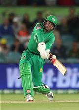 CANBERRA, AUSTRALIA - DECEMBER 29: Ben Dunk of the Stars bats during the Big Bash League match between Sydney Thunder and the Melbourne Stars at Manuka Oval, on December 29, 2020, in Canberra, Australia. (Photo by Mike Owen/Getty Images)