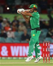 CANBERRA, AUSTRALIA - DECEMBER 29: Marcus Stoinis of the Stars bats during the Big Bash League match between Sydney Thunder and the Melbourne Stars at Manuka Oval, on December 29, 2020, in Canberra, Australia. (Photo by Mike Owen/Getty Images)