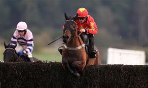 MARKET RASEN, ENGLAND - DECEMBER 30: Mac Tottie ridden by James Bowen wins The racingtv.com Novices Limited Handicap Chase at Market Rasen Racecourse on December 30, 2020 in Market Rasen, England. (Photo by Mike Egerton - Pool/Getty Images)