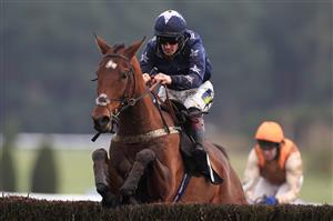 MARKET RASEN, ENGLAND - DECEMBER 30: Rikoboy ridden by Sam Twiston-Davies goes on to win The Racing TV Handicap Chase at Market Rasen Racecourse on December 30, 2020 in Market Rasen, England. (Photo by Mike Egerton - Pool/Getty Images)