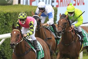 SYDNEY, AUSTRALIA - JANUARY 02: James Innes Jnr
on Boyles wins race 2 the TAB Highway Class 3 Handicap during Sydney Racing on the Kensington track at Royal Randwick Racecourse on January 02, 2021 in Sydney, Australia. (Photo by Mark Evans/Getty Images)