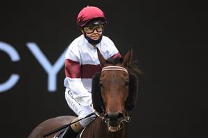 SYDNEY, AUSTRALIA - JANUARY 02: Cejay Graham on Nuclear Summit returns to scale after winning race 6 The Agency Real Estate Handicap during Sydney Racing on the Kensington track at Royal Randwick Racecourse on January 02, 2021 in Sydney, Australia. (Photo by Mark Evans/Getty Images)