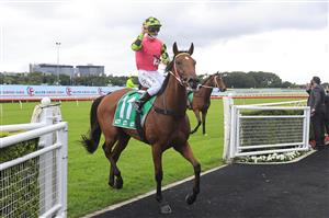 SYDNEY, AUSTRALIA - JANUARY 02: James Innes Jnr on Boyles returns to scale after winning race 2 the TAB Highway Class 3 Handicap during Sydney Racing on the Kensington track at Royal Randwick Racecourse on January 02, 2021 in Sydney, Australia. (Photo by Mark Evans/Getty Images)