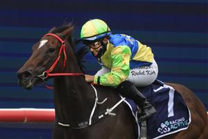 SYDNEY, AUSTRALIA - JANUARY 02: Rachel King on De Grawin wins race 7 the Sky Racing Active Handicap Sydney Racing on the Kensington track at Royal Randwick Racecourse on January 02, 2021 in Sydney, Australia. (Photo by Mark Evans/Getty Images)