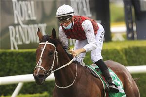 SYDNEY, AUSTRALIA - JANUARY 02: Sam Clipperton on Order Again wins race 5 the Maroubra Handicap during Sydney Racing on the Kensington track at Royal Randwick Racecourse on January 02, 2021 in Sydney, Australia. (Photo by Mark Evans/Getty Images)