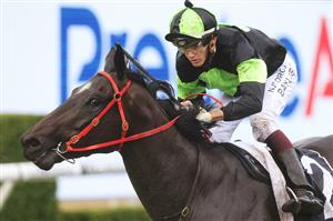 SYDNEY, AUSTRALIA - JANUARY 02: Regan Bayliss on Private Eye wins race 4 the Precise Air Handicap during Sydney Racing on the Kensington track at Royal Randwick Racecourse on January 02, 2021 in Sydney, Australia. (Photo by Mark Evans/Getty Images)